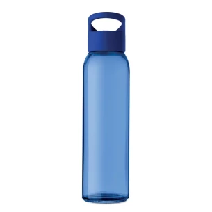 Prague glass bottle - Blue