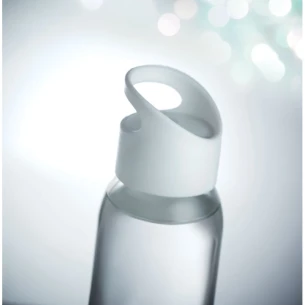 Prague glass bottle - White