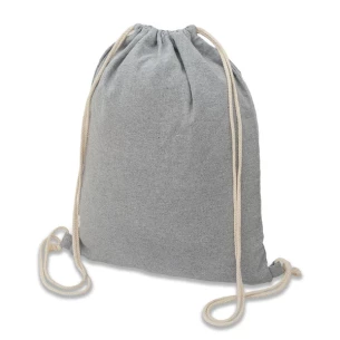 Cotton backpack 340 g/m2 Preston - Grey