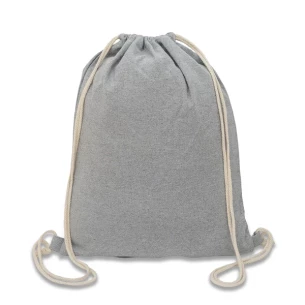 Cotton backpack 340 g/m2 Preston - Grey