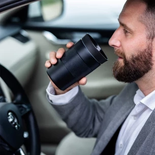 Husavik thermal mug 320 ml - Black