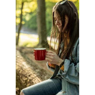 Taeris enamel mug - Black