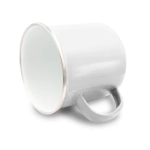 Taeris enamel mug - White