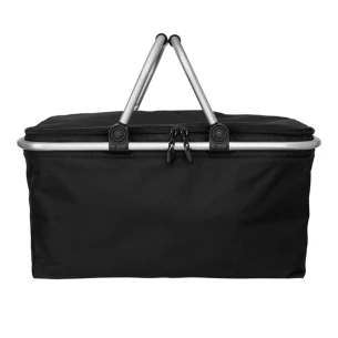 Huron insulated picnic basket - Black