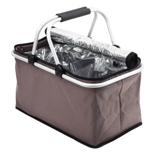Huron insulated picnic basket - Grey