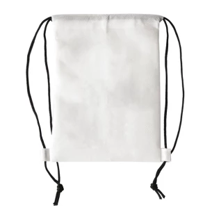 White Line Crayon Backpack - White