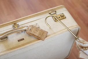 LATIDO suitcase badge - Beige