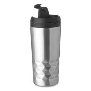 Thermal mug - TAMPAS - matt silver
