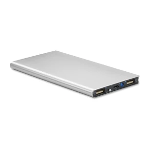 Power bank 8000mAh - POWERFLAT8 - Silver