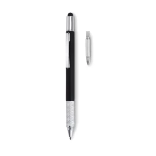 Level pen with ruler - TOOLPEN - Black