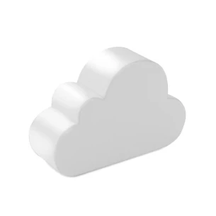Anti-stress cloud - CLOUDY - white