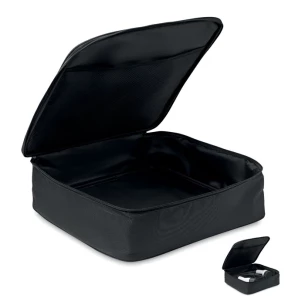 600D RPET cable bag - CABAG - Black