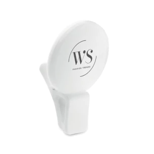 LED selfie light with clip - PINNY- white