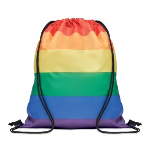 BOW rainbow shopping bag - multicoloured