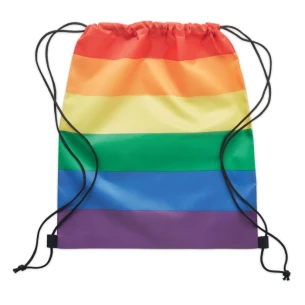 BOW rainbow shopping bag - multicoloured