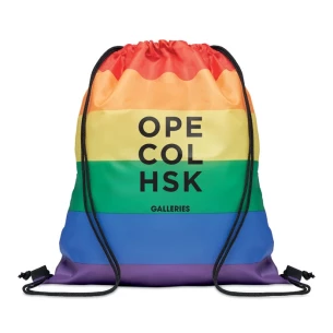 BOW rainbow shopping bag - multicoloured