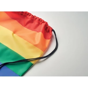 BOW rainbow shopping bag - multicoloured