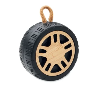 Wireless speaker wheel - MATIC - wood