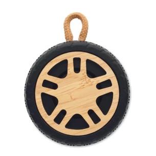 Wireless speaker wheel - MATIC - wood