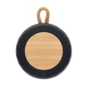 Wireless speaker wheel - MATIC - wood