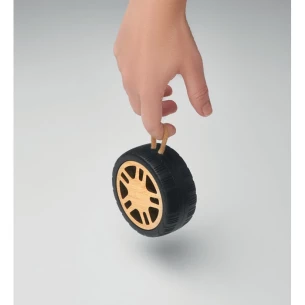 Wireless speaker wheel - MATIC - wood
