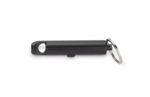 Torch with key ring and opener LATARO - Black