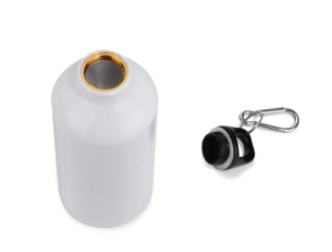 TREKO aluminium bottle 500 ml - White