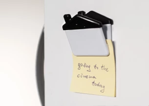 HODRE magnet clip - White