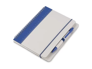Notebook with line and pen REGALI - Navy blue