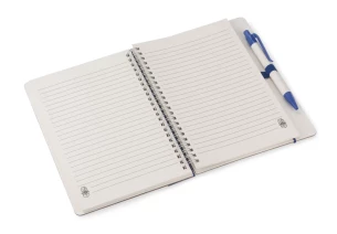 Notebook with line and pen REGALI - Navy blue