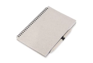 Notebook with pen TRESA A5 - Natural