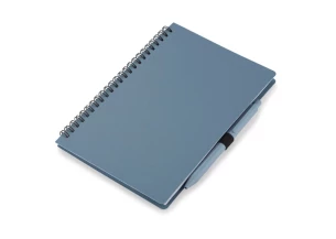 Notebook with pen TRESA A5 - Blue