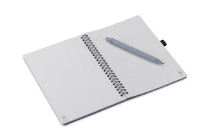 Notebook with pen TRESA A5 - Blue