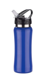 PATRO Steel Bidon 600 ml - Blue