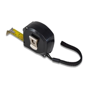 Retractable measuring tape 5 m Exter - Black