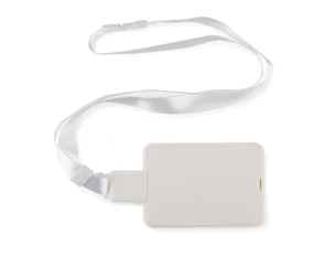 BINO ID badge case - WHITE