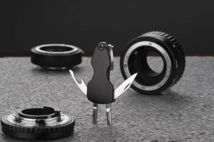 ATERO key ring - Black