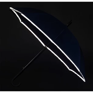 Refu reflective tape umbrella - Black