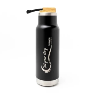 Horten 530 ml thermal bottle - Black