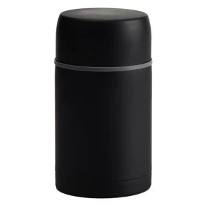 800 ml Thermo vacuum container - Black