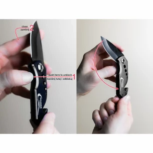 Intact folding knife - Black