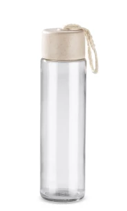 SKINNY glass bottle 350 ml - Natural