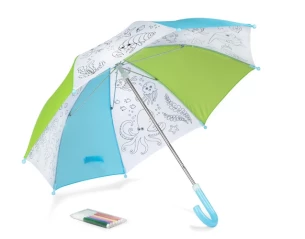 KIDDI colouring umbrella with markers