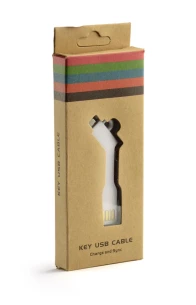 SYNC key ring iPhone 5/6 - White