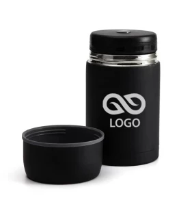 800 ml Thermo vacuum container - Black