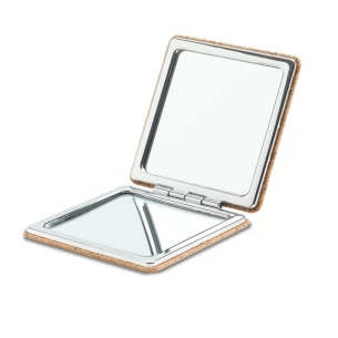 ALEXIS mirror in cork - Beige