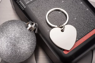 AMORO key ring - Silver