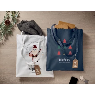 COTTONEL COLOUR+ shopping bag - French navy blue