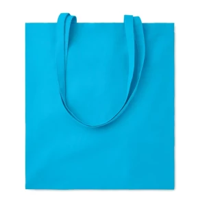 COTTONEL COLOUR+ shopping bag - Turquoise