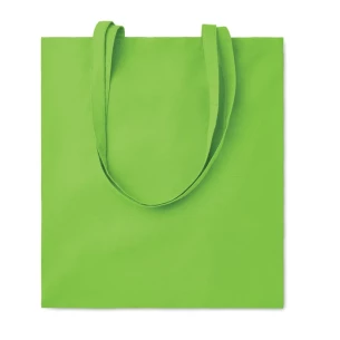 COTTONEL COLOUR+ shopping bag - lime green